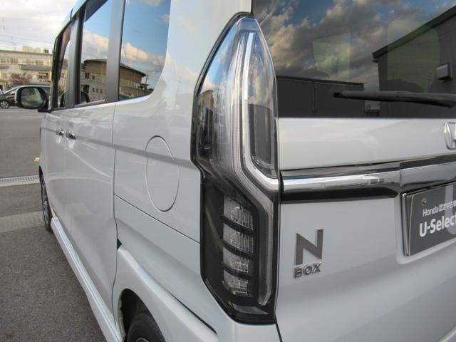 N-BOXカスタム L ギャザズナビ Bカメラ 前後ドラレコ 左側電動スライド シートヒーター 電子制御パーキングブレーキ ルーフコンソール(12枚目)