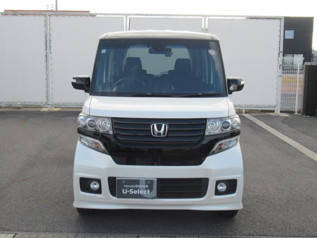 Ｎ－ＢＯＸカスタム ２トーンカラースタイルＧＳＳパッケージ　ギャザズナビ　Ｂカメラ　ドラレコ　後席モニター　両側電動スライド　ＣＴＢＡ　ＨＩＤ　アルミ（5枚目）