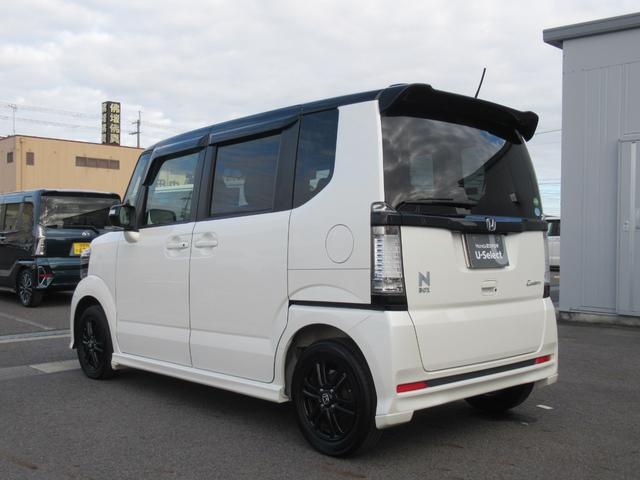 Ｎ－ＢＯＸカスタム ２トーンカラースタイルＧＳＳパッケージ　ギャザズナビ　Ｂカメラ　ドラレコ　後席モニター　両側電動スライド　ＣＴＢＡ　ＨＩＤ　アルミ（7枚目）