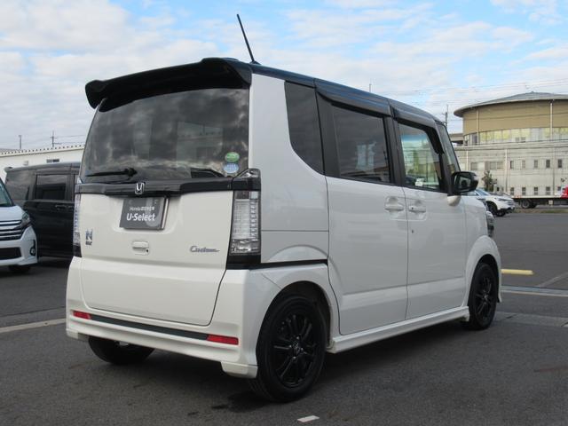 Ｎ－ＢＯＸカスタム ２トーンカラースタイルＧＳＳパッケージ　ギャザズナビ　Ｂカメラ　ドラレコ　後席モニター　両側電動スライド　ＣＴＢＡ　ＨＩＤ　アルミ（9枚目）