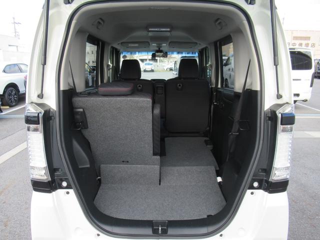 Ｎ－ＢＯＸカスタム ２トーンカラースタイルＧＳＳパッケージ　ギャザズナビ　Ｂカメラ　ドラレコ　後席モニター　両側電動スライド　ＣＴＢＡ　ＨＩＤ　アルミ（43枚目）