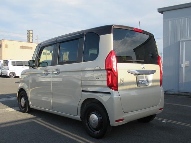 N-BOX L・ターボ ギャザズナビ Bluetooth CD・DVD再生 バックカメラ 前後ドラレコ 両側電動スライド シートヒーター 電子制御パーキングブレーキ 2トーンカラー オートリトラミラー LEDヘッドライト(6枚目)