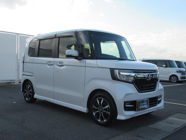 N-BOXカスタム G・Lホンダセンシング ギャザズナビ Bカメラ ドラレコ 左側電動スライド(9枚目)