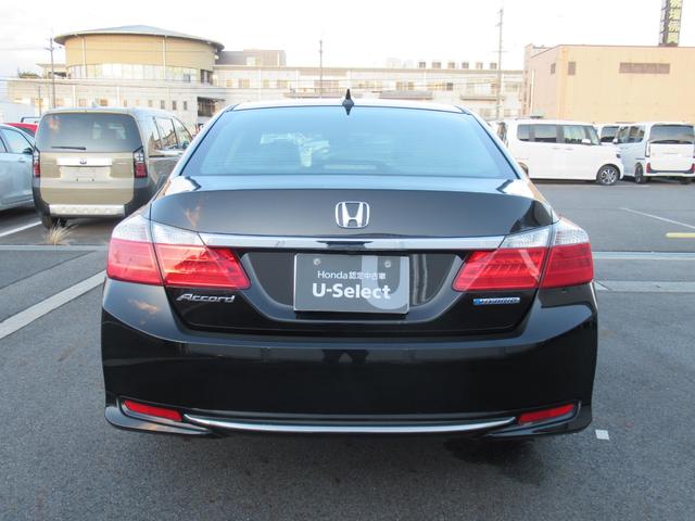 アコードハイブリッド EX 純正HDDナビ Bカメラ 本革シート シートヒーター(7枚目)