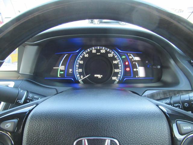 アコードハイブリッド EX 純正HDDナビ Bカメラ 本革シート シートヒーター(17枚目)