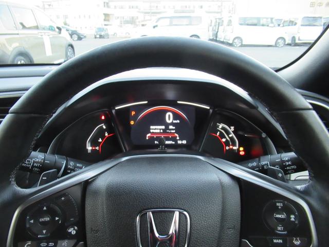 シビック ハッチバック　カロッツェリアナビ　Ｂカメラ　ドラレコ　本革電動シート　シートヒーター（17枚目）