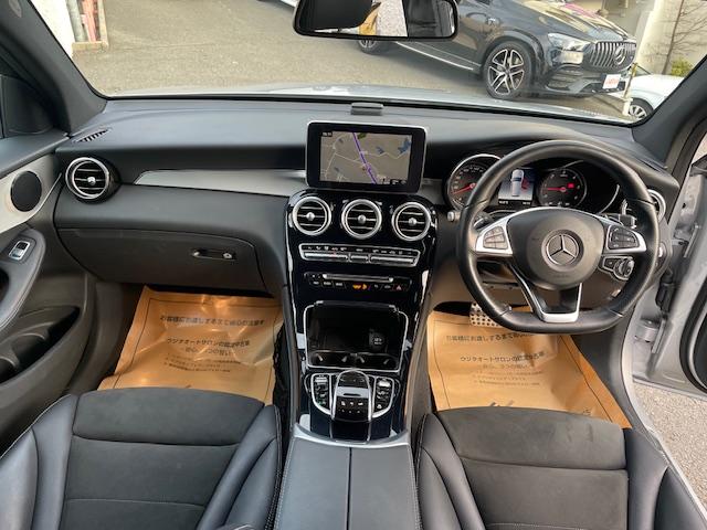 ＧＬＣ ＧＬＣ２２０ｄ　４マチックスポーツ　前後シートヒーター　　ＨＵＤ　　ハーフ革（38枚目）