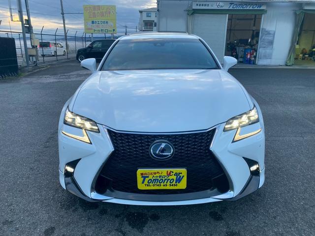 ＧＳ ＧＳ４５０ｈ　Ｆスポーツ　禁煙車　後期　サンルーフ　ＴＲＤ　フルエアロ　マフラー　三眼ＬＥＤライト　ドライブレコーダー　純正１９インチアルミ　クリアランスソナー　クルーズコントロール　セーフティセンス　シートヒーター＆エアコン（2枚目）