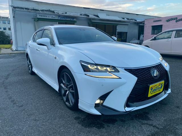 ＧＳ ＧＳ４５０ｈ　Ｆスポーツ　禁煙車　後期　サンルーフ　ＴＲＤ　フルエアロ　マフラー　三眼ＬＥＤライト　ドライブレコーダー　純正１９インチアルミ　クリアランスソナー　クルーズコントロール　セーフティセンス　シートヒーター＆エアコン（6枚目）