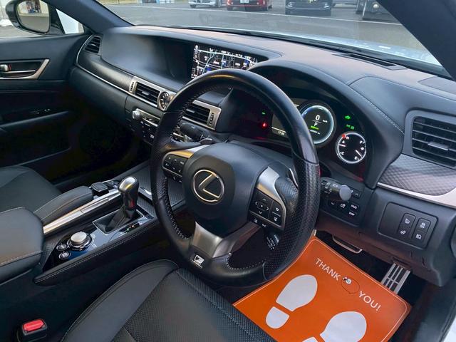ＧＳ ＧＳ４５０ｈ　Ｆスポーツ　禁煙車　後期　サンルーフ　ＴＲＤ　フルエアロ　マフラー　三眼ＬＥＤライト　ドライブレコーダー　純正１９インチアルミ　クリアランスソナー　クルーズコントロール　セーフティセンス　シートヒーター＆エアコン（26枚目）