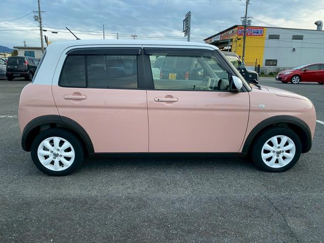 アルトラパン Ｓ　全方位モニター付メモリーナビ装着車　禁煙車　車検整備２年付き　レーダーブレーキサポート　バックカメラ　フルセグＴＶ　Ｂｌｕｅｔｏｏｔｈ　ＥＴＣ　スマートキー　オートライト　純正１４インチアルミホイール（4枚目）