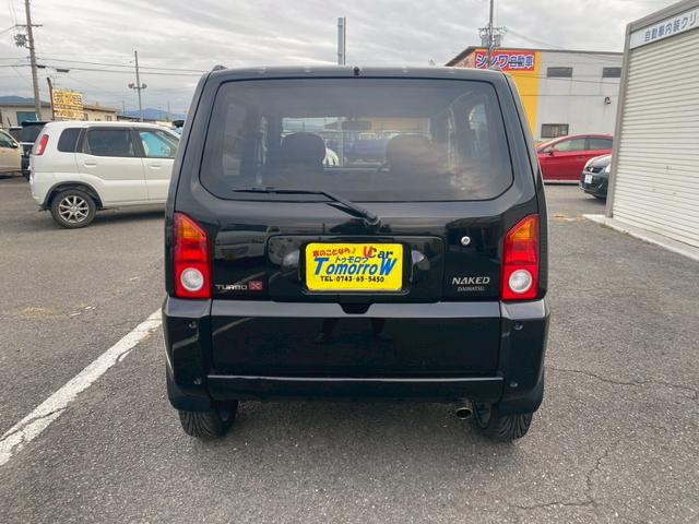 ネイキッド ターボX ハマーフェイス リフトアップ 17インチアルミ 車検令和9年4月まで(3枚目)