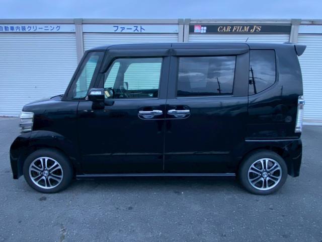 Ｎ－ＢＯＸカスタム Ｇ　ＳＳパッケージ　車検整備２年付き　両側パワースライド　スマートキー　ナビ　ＴＶ（フルセグ）　Ｂｌｕｅｔｏｏｔｈオーディオ　ＨＩＤヘッドライト　純正アルミホイール　新品バッテリー交換　エンジンオイル＆エレメント交換（5枚目）