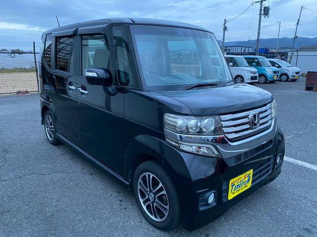 Ｎ－ＢＯＸカスタム Ｇ　ＳＳパッケージ　車検整備２年付き　両側パワースライド　スマートキー　ナビ　ＴＶ（フルセグ）　Ｂｌｕｅｔｏｏｔｈオーディオ　ＨＩＤヘッドライト　純正アルミホイール　新品バッテリー交換　エンジンオイル＆エレメント交換（6枚目）