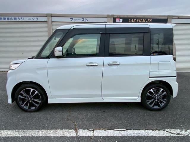 スペーシアカスタムＺ ターボ　禁煙車　ターボ車　８型ナビ　バックカメラ　ＴＶ（フルセグ）　Ｂｌｕｅｔｏｏｔｈ　車検令和９年７月まで　新品バッテリー交換　エンジンオイル＆エレメント交換　左側パワースライド　スマートキー　純正アルミ（5枚目）