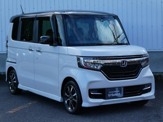 N-BOXカスタム G・Lホンダセンシング 純正ナビ・バックカメラ・ドラレコ・ETC付 地デジTV 禁煙 助手席エアバッグ キーレス シートH アイドリングST スマ-トキ- リアカメラ ナビTV 前車追従機能 サイドエアバッグ USB DVD(14枚目)
