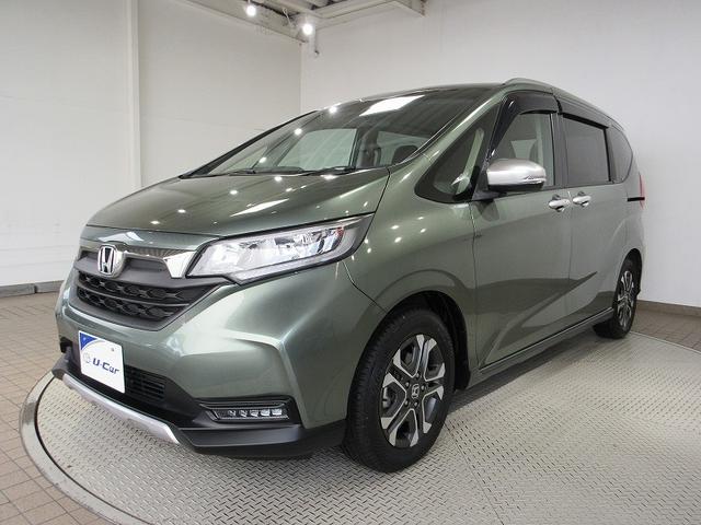 フリード クロスター・ホンダセンシング 両側パワースライド 踏み間違い加速抑制 ディーラー保証1年付き走行距離無制限 ナビ フルセグ バックカメラ CD再生 ETC スマートキー 純正アルミホイール ワンオーナー(69枚目)