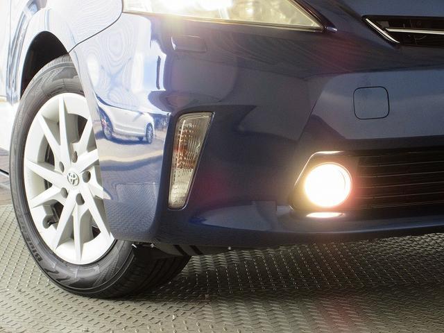 プリウスアルファ S トヨタディーラー保証1年走行距離無制限 ナビ フルセグ バックカメラ CD再生 ETC スマートキー LEDヘッドランプ 純正アルミホイール ワンオーナー(64枚目)