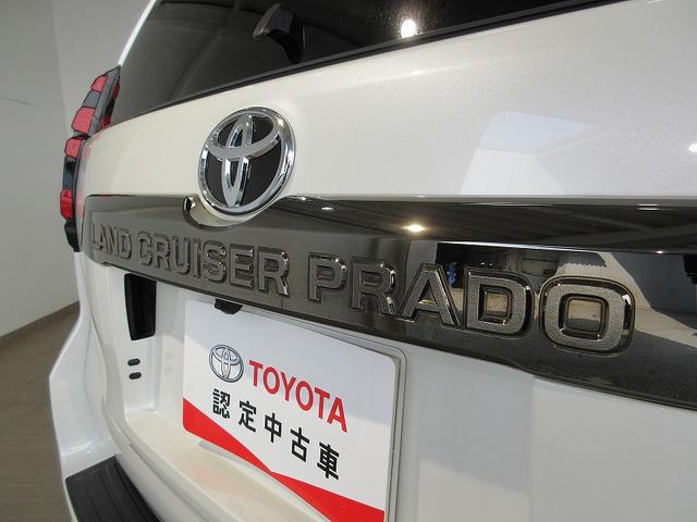 ランドクルーザープラド TX Lパッケージ 70thアニバーサリーリミテッド 踏み間違い加速抑制 ドラレコ 保証1年付 ディーラ保証走行距離無制限 トヨタ認定中古車 ナビ フルセグ バックカメラ ETC LEDヘッドランプ サンルーフ 革シート パワーシート 純正アルミホイール(73枚目)