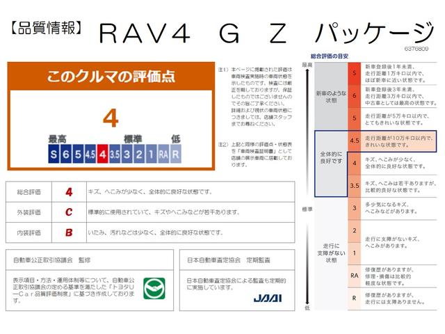 ＲＡＶ４ Ｇ　Ｚパッケージ　踏み間違い加速抑制　全方位モニタ　保証１年間走行距離無制限　ディスプレイオーディオ　ナビ　フルセグ　バックカメラ　ＥＴＣ　ＬＥＤヘッドランプ　シートヒータークール　パワーシート　純正アルミ　電動リア（14枚目）
