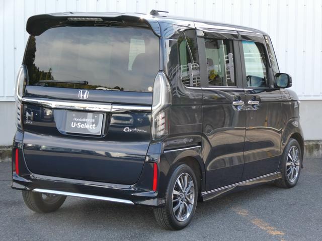 N-BOXカスタム L 純正ナビ・バックカメラ・ドラレコ・ETC付 両席電動スライドドア 禁煙 1オーナー サイドエアバッグ ナビTV Aストップ シートヒータ ベンチシート キーフリーシステム LEDライト リアカメ AC(16枚目)