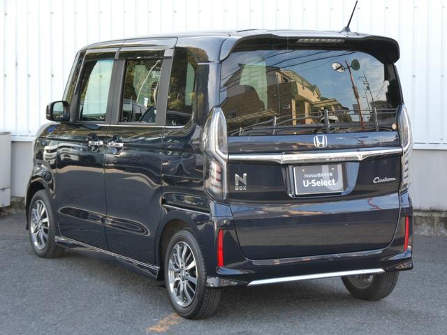 N-BOXカスタム L 純正ナビ・バックカメラ・ドラレコ・ETC付 両席電動スライドドア 禁煙 1オーナー サイドエアバッグ ナビTV Aストップ シートヒータ ベンチシート キーフリーシステム LEDライト リアカメ AC(17枚目)