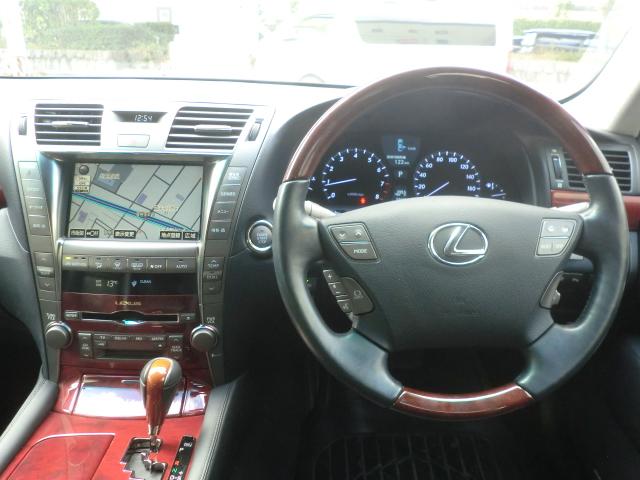LS460 バージョンC マルチ 革シート クリアランスソナー シートヒーター/クーラー ハンドルヒーター(15枚目)