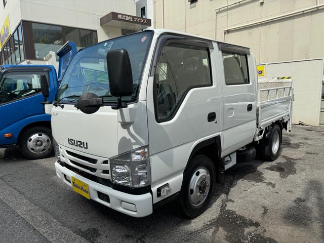 エルフトラック パワーゲート付　Ｗキャブ　４ＷＤ　幌取付可能　１．４５ｔ　ＡＴ　１．４５ｔ　極東パワーゲート６００ｋｇ　４ＷＤ　幌取付可能　ｍｏｂｉｌｅｙｅモービルアイ搭載　安全運転圃場装置　バックカメラ　Ｂｌｕｅｔｏｏｔｈ　Ｗタイヤ　ＥＴＣ　走行１７０００キロ台（20枚目）