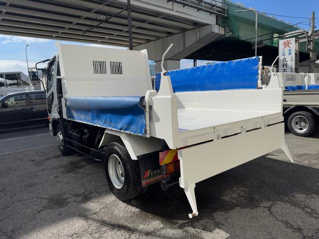 ファイター ダンプ　ＭＴ６　３．６トン　４トンベース　４ｔ　コボレーン　ＭＴ６　４ｔ　３．６ｔ　４トンベース　積載３．６トン　コボレーン　電格格納ミラー　荷台塗装済　ＥＴＣ　ドラレコ　タンク１００Ｌ　乗車定員３人　荷寸３４０×２０５×３４　外寸５３６×２１９×２５２（32枚目）