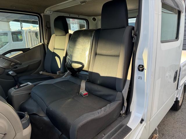 アトラストラック ＡＴ　１．２トン　低床　Ｗキャブ　荷台標準　荷台塗装済　電格格納ミラー　リアシングルタイヤ　ガソリン　乗車定員６人　普通免許対応　ＥＴＣ　車両重量１７３０ｋｇ　車両総重量３２６０ｋｇ　外寸４６８×１６９×１９９　荷寸２０９×１６１×３８（12枚目）