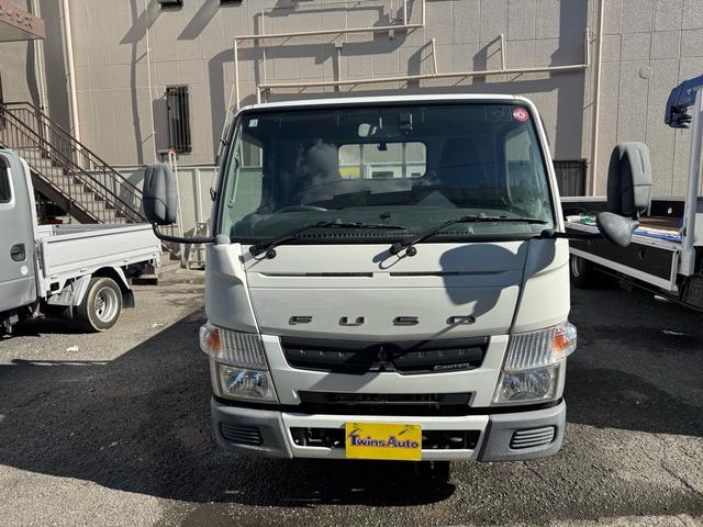 キャンター MT5 2トン 全低床平ボディ 標準ボディ 荷台板張り ナビ Bluetooth TV 前後ドライブレコーダー 電格格納ミラー 5t限定準中型免許 車両重量2160kg 車両総重量4325kg 荷寸312×160×197 外寸469×169×197(5枚目)