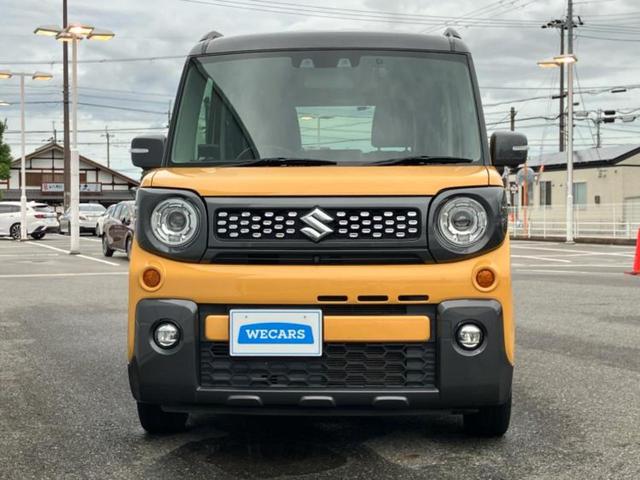 スペーシアギア ハイブリッドＸＺターボ　新品タイヤ／保証書／純正　ＳＤナビ／セーフティサポート（スズキ）／両側電動スライドドア／シートヒーター　前席／全方位モニター用カメラ／車線逸脱防止支援システム　衝突被害軽減システム　全周囲カメラ（42枚目）