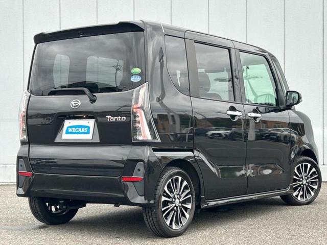 タント カスタムＲＳ　保証書／社外　ＳＤナビ／スマートアシスト（トヨタ・ダイハツ）／両側電動スライドドア／車線逸脱防止支援システム／パーキングアシスト　バックガイド／ヘッドランプ　ＬＥＤ　ターボ　衝突被害軽減システム（3枚目）