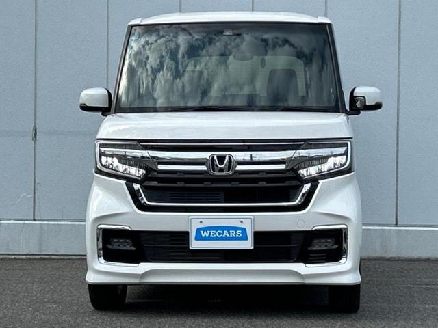 Ｎ－ＢＯＸカスタム Ｌ・ターボ　新品タイヤ／保証書／純正　８インチ　ＳＤナビ／ホンダセンシング／両側電動スライドドア／シートヒーター　前席／車線逸脱防止支援システム／シート　ハーフレザー／パーキングアシスト　バックガイド　ターボ（42枚目）