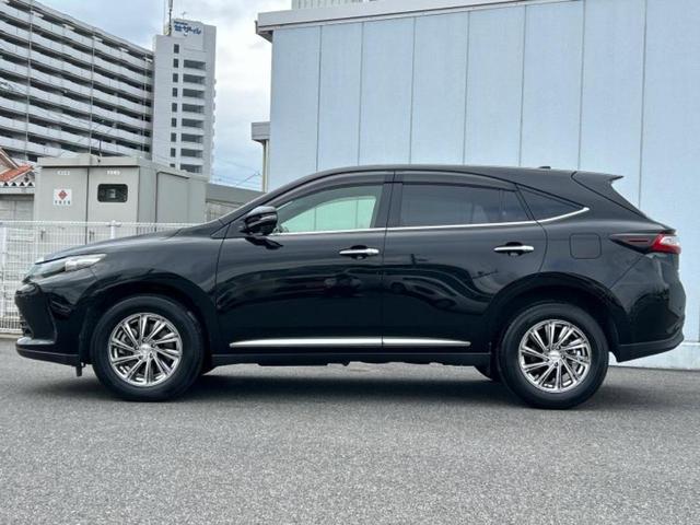 ハリアー エレガンス　保証書／社外　ＳＤナビ／トヨタセーフティセンス／車線逸脱防止支援システム／シート　ハーフレザー／ドライブレコーダー　社外／ヘッドランプ　ＬＥＤ／Ｂｌｕｅｔｏｏｔｈ接続／ＥＴＣ／ＥＢＤ付ＡＢＳ　ドラレコ（2枚目）