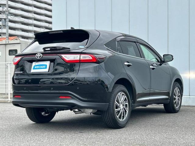 ハリアー エレガンス　保証書／社外　ＳＤナビ／トヨタセーフティセンス／車線逸脱防止支援システム／シート　ハーフレザー／ドライブレコーダー　社外／ヘッドランプ　ＬＥＤ／Ｂｌｕｅｔｏｏｔｈ接続／ＥＴＣ／ＥＢＤ付ＡＢＳ　ドラレコ（3枚目）