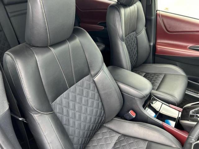 ハリアー エレガンス　保証書／社外　ＳＤナビ／トヨタセーフティセンス／車線逸脱防止支援システム／シート　ハーフレザー／ドライブレコーダー　社外／ヘッドランプ　ＬＥＤ／Ｂｌｕｅｔｏｏｔｈ接続／ＥＴＣ／ＥＢＤ付ＡＢＳ　ドラレコ（4枚目）