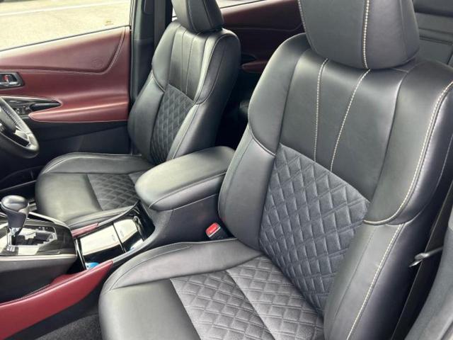 ハリアー エレガンス　保証書／社外　ＳＤナビ／トヨタセーフティセンス／車線逸脱防止支援システム／シート　ハーフレザー／ドライブレコーダー　社外／ヘッドランプ　ＬＥＤ／Ｂｌｕｅｔｏｏｔｈ接続／ＥＴＣ／ＥＢＤ付ＡＢＳ　ドラレコ（6枚目）