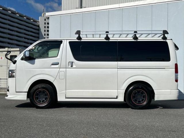 ハイエースバン ４ＷＤロングスーパーＧＬダークプライム２　ＭＲＴ２　モデリスタエアロ／保証書／社外　８インチ　ＳＤナビ／トヨタセーフティセンス／車線逸脱防止支援システム／シート　ハーフレザー／ドライブレコーダー　前後／ヘッドランプ　ＬＥＤ／ＵＳＢジャック　ターボ（2枚目）