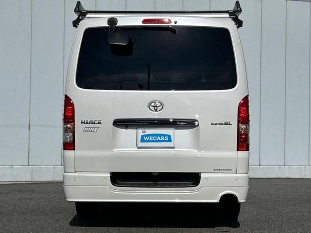 ハイエースバン ４ＷＤロングスーパーＧＬダークプライム２　ＭＲＴ２　モデリスタエアロ／保証書／社外　８インチ　ＳＤナビ／トヨタセーフティセンス／車線逸脱防止支援システム／シート　ハーフレザー／ドライブレコーダー　前後／ヘッドランプ　ＬＥＤ／ＵＳＢジャック　ターボ（43枚目）