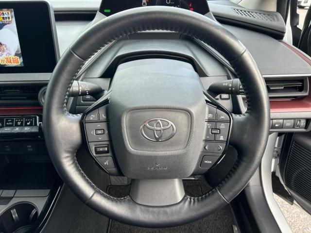 プリウス 4WD Z 新品タイヤ/パノラマルーフ/純正エアロ/保証書/ディスプレイオーディオ+ナビ12.3インチ/デジタルインナーミラー/トヨタセーフティセンス/エアーシート 前席/全方位モニター サンルーフ ローダウン(15枚目)