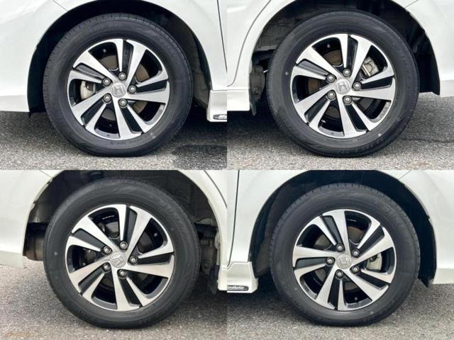 フリード＋ハイブリッド ハイブリッドＥＸ　新品タイヤ／保証書／純正　９インチ　ＳＤナビ／ホンダセンシング／両側電動スライドドア／シートヒーター　前席／車線逸脱防止支援システム／シート　ハーフレザー／パーキングアシスト　バックガイド　ＤＶＤ再生（50枚目）