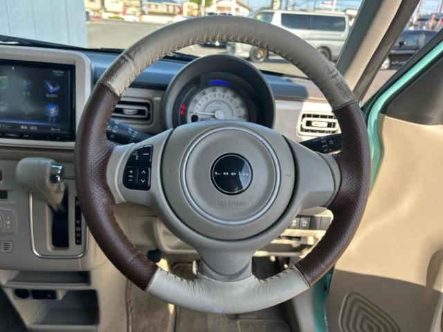 アルトラパン X 新品タイヤ/保証書/純正 8インチ SDナビ/レーダーブレーキサポート(スズキ)/シートヒーター 運転席/全方位モニター用カメラ/ヘッドランプ LED/Bluetooth接続/ETC 全周囲カメラ(14枚目)