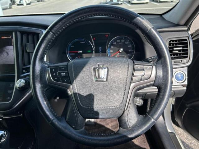 クラウンハイブリッド ハイブリッドアスリートS 新品タイヤ/保証書/純正 8インチ HDDナビ/シートヒーター 前席/ヘッドランプ HID/Bluetooth接続/ETC/EBD付ABS/横滑り防止装置/アイドリングストップ バックカメラ(15枚目)