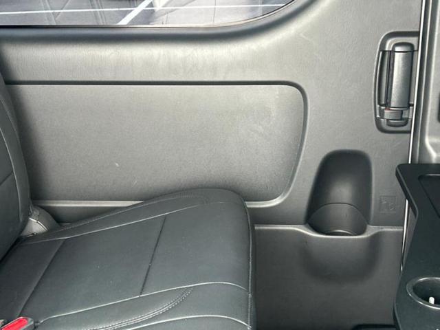 ハイエースバン ロングスーパーGLダークプライム2 社外エアロ/保証書/ディスプレイオーディオ11インチ/フリップダウンモニター 社外 12.8インチ/デジタルインナーミラー/トヨタセーフティセンス/両側電動スライドドア 衝突被害軽減システム ドラレコ(24枚目)