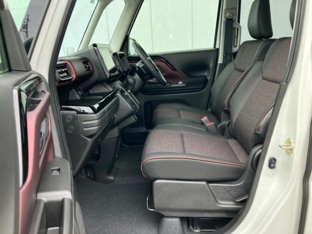 スペーシアカスタム ハイブリッドＸＳターボ　保証書／純正　９インチ　メモリーナビ／セーフティサポート（スズキ）／両側電動スライドドア／シートヒーター　前席／全方位モニター／車線逸脱防止支援システム／ヘッドランプ　ＬＥＤ　ターボ　全周囲カメラ（6枚目）