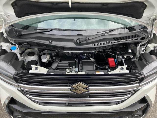 スペーシアカスタム ハイブリッドＸＳターボ　新品タイヤ／保証書／純正　９インチ　ＳＤナビ／セーフティサポート（スズキ）／両側電動スライドドア／シートヒーター　前席／全方位モニター用カメラ／車線逸脱防止支援システム／シート　ハーフレザー　ターボ（51枚目）