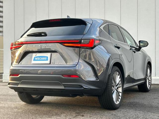 ＮＸ ＮＸ２５０バージョンＬ　保証書／ディスプレイオーディオ＋ナビ１２．３インチ／プリクラッシュセーフティ／シートヒーター／パノラミックビューモニター／車線逸脱防止支援システム／シート　フルレザー　革シート　衝突被害軽減システム（3枚目）