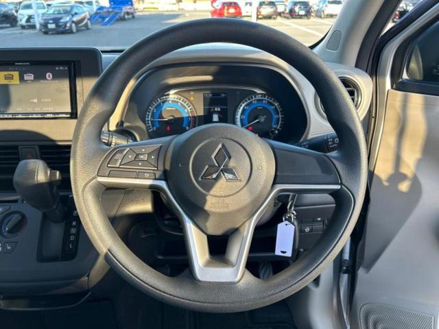 eKワゴン M 社外 ナビ/イーアシスト(ミツビシ)/シートヒーター 前席/車線逸脱防止支援システム/ドライブレコーダー 社外/Bluetooth接続/EBD付ABS/横滑り防止装置/アイドリングストップ ドラレコ(14枚目)