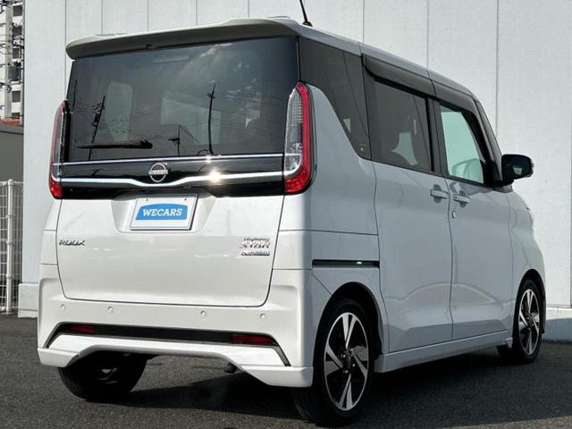 ルークス ハイウェイスターＧターボプロパイロットＥｄ　新品タイヤ／保証書／純正　９インチ　ＳＤナビ／インテリジェントルームミラー／エマージェンシーブレーキ／両側電動スライドドア／シートヒーター　前席／アラウンドビューモニター／車線逸脱防止支援システム（3枚目）